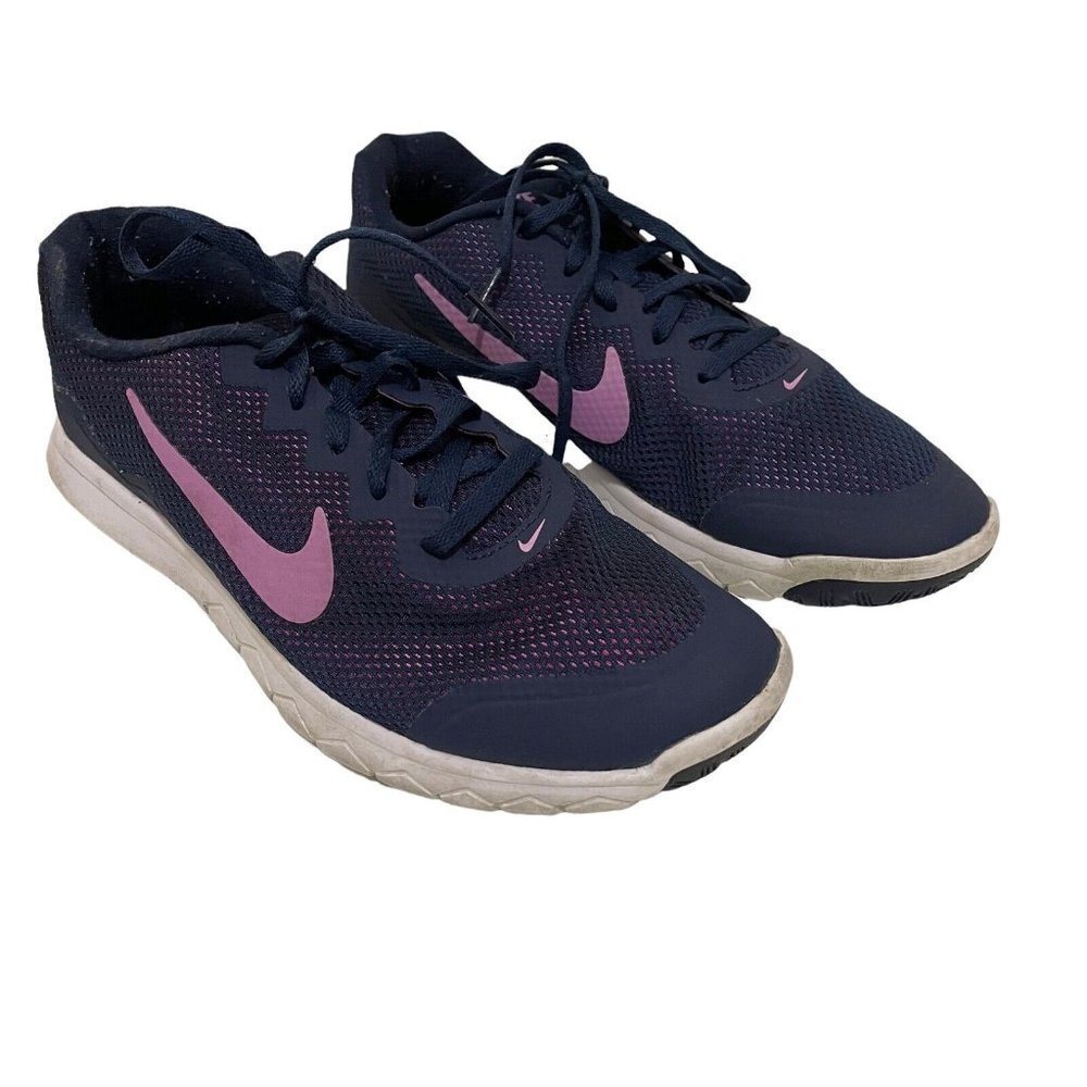 Nike Womens Flex Experience RN 4 749178-401 Blue Running Shoes Sneakers Size 9.5